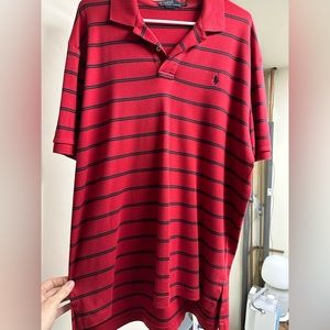 Polo Ralph Lauren shirt Red with stripes XL